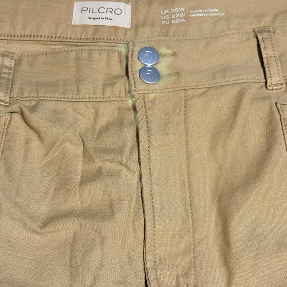 Anthropologie Pilcro The Camp Wanderer Patchwork Pants - Plus Size 22W - NWOT - Picture 9 of 13